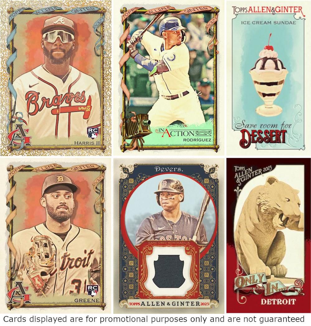 2023 Topps Allen and Ginter MLB Baseball Trading Cards Blaster Box