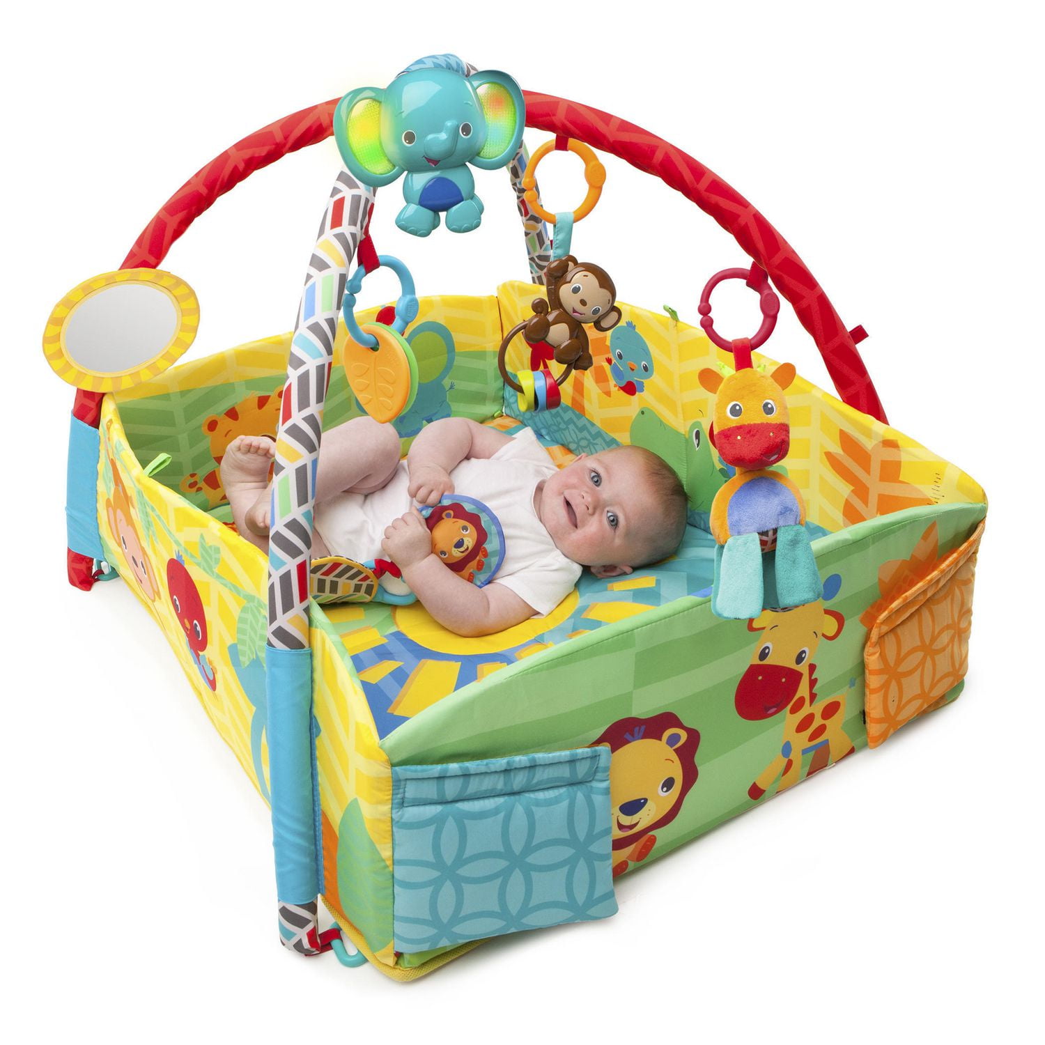 baby play mat with walls