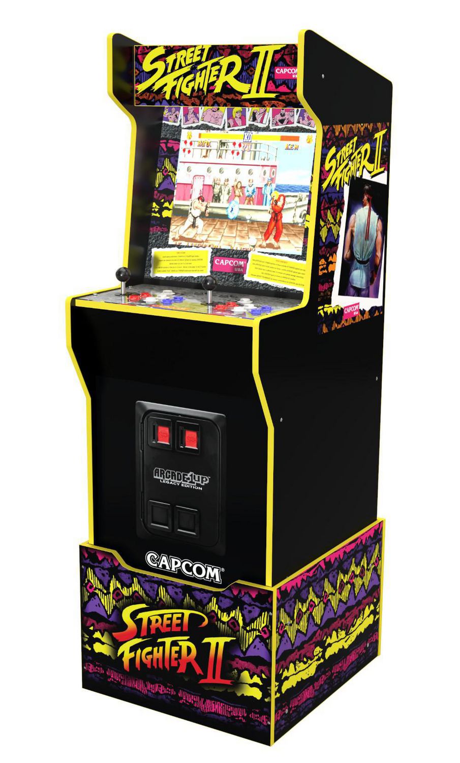 最終Arcade1Up Street Fighter Capcom Legacy-