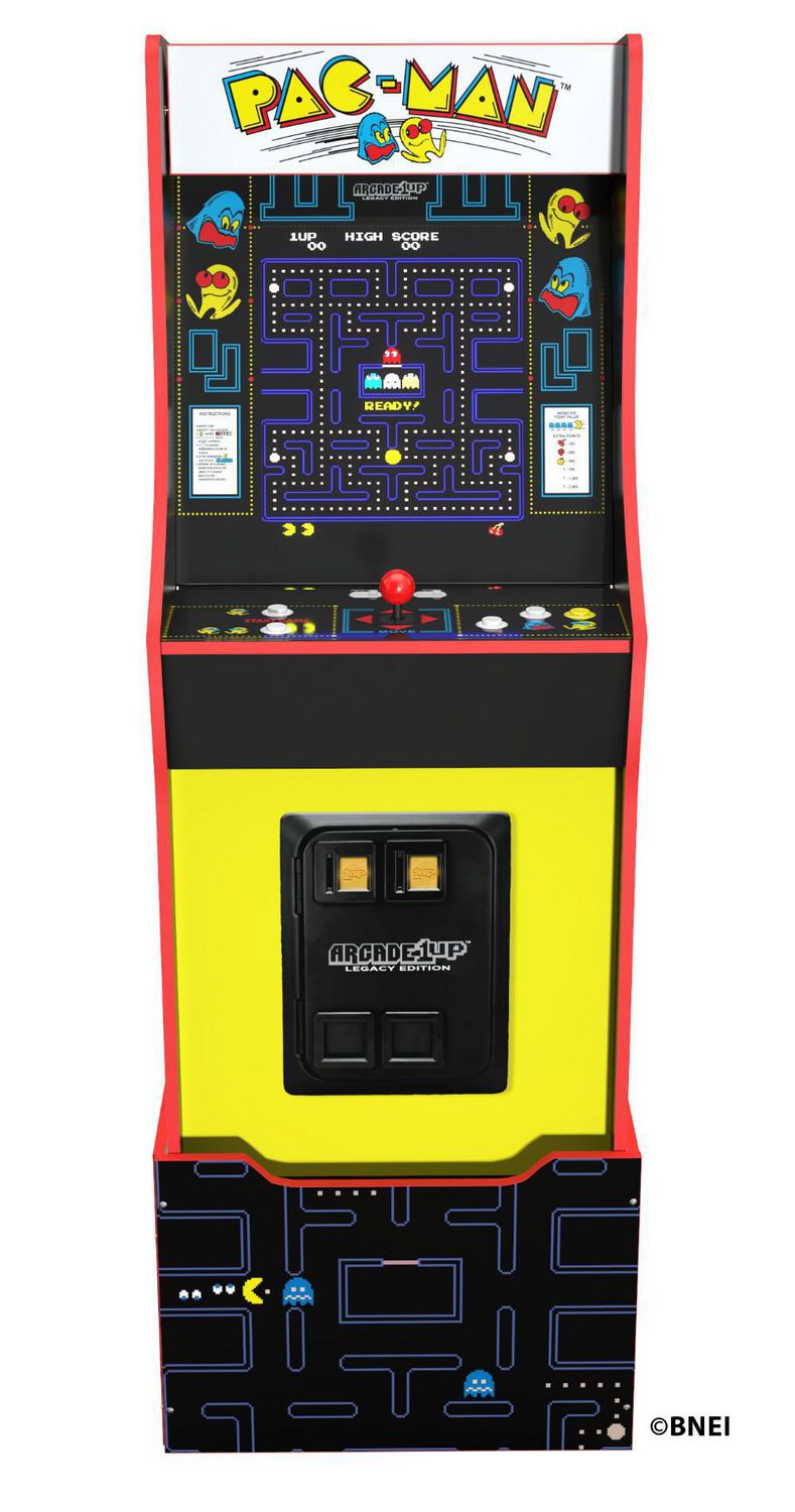 Arcade1UP BANDAI NAMCO Entertainment Legacy Edition Arcade Machine with  Riser