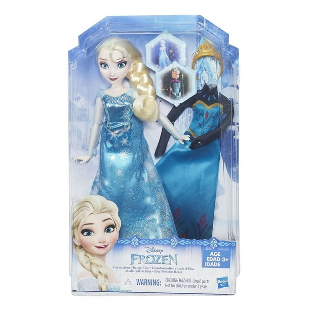 Barbie Elsa la reine des neiges 2 transformation - Hasbro