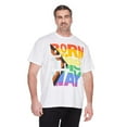 thumbnail image 1 of George Adult Plus Gender Inclusive Born This Way Tee, 1 of 6