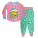 Ens. de 2 pièces pyjama Tweety Fuzzy Hat Vêtements de détente de Looney Toons pour dames junior – image 1 sur 2