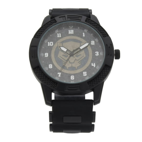 Black Panther Rubber Strap Watch