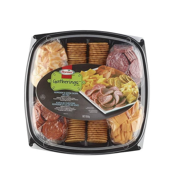Plateau de charcuterie pepperoni et salami de Gênes Gatherings de Hormel