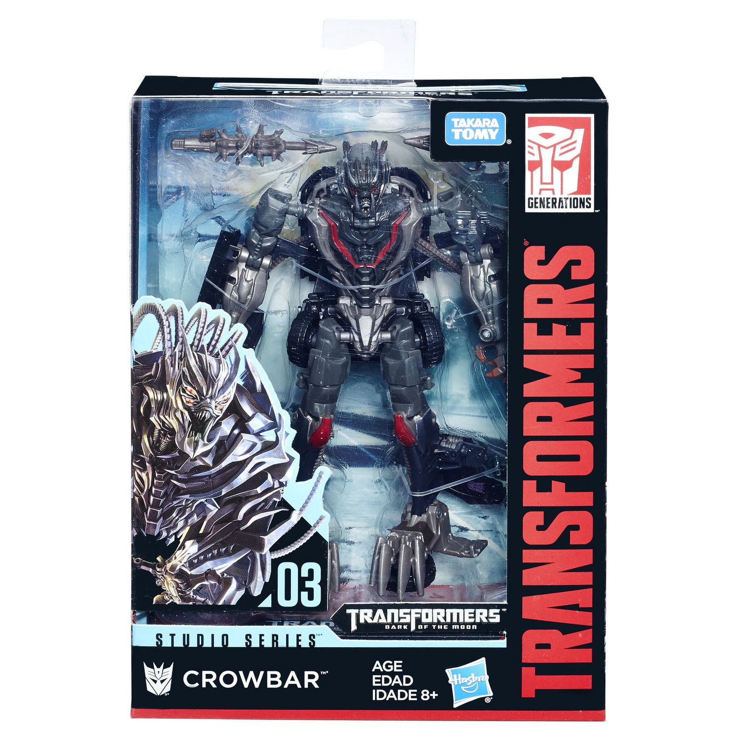 Transformers studio series 03 on sale deluxe class movie 3 crowbar