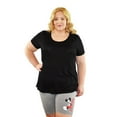 thumbnail image 1 of Ladies Plus Disney Mickey Lean Biker Shorts, 1 of 6