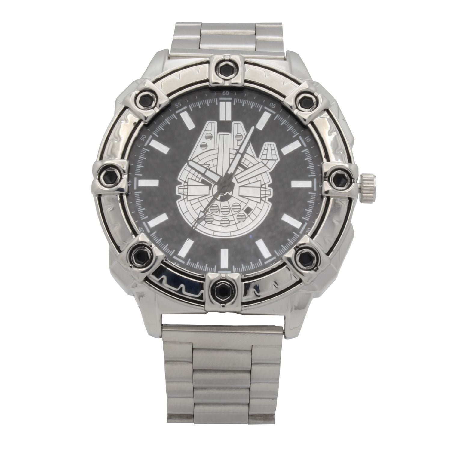 Adult Star Wars Silver Metal Bracelet Watch