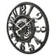 Horloge murale hometrends à mécanisme apparent Horloge à engrenage de 56 cm – image 2 sur 2