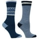 Mi-chaussettes en mélange de laine Pathfinder par Kodiak pour femmes de couleur variées à motif de jacquard en paq. de 2 – image 1 sur 2