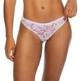 thumbnail image 1 of George Women's Printed Lace Thongs 3-Pack, 1 of 3
