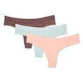 thumbnail image 1 of George Women's Microfibre Thongs 3-Pack, 1 of 1