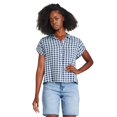 thumbnail image 1 of George Women's Double Cloth Camp Shirt, 1 of 6