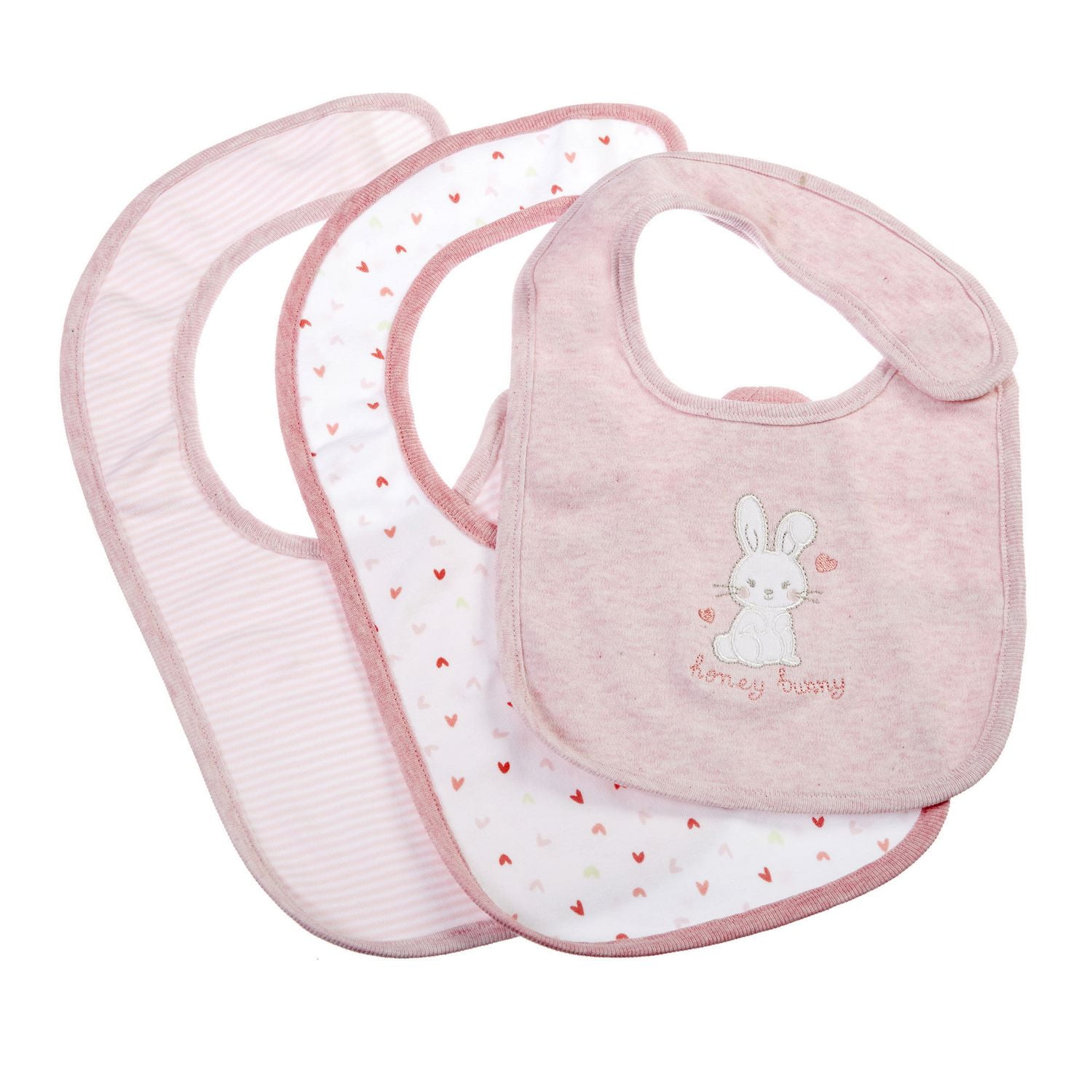 baby Girls' Cotton Bibs; 3Pack Walmart Canada