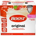 thumbnail image 1 of BOOST Original Meal Replacement Drink – Strawberry, 6 x 237 ml, 1 of 11