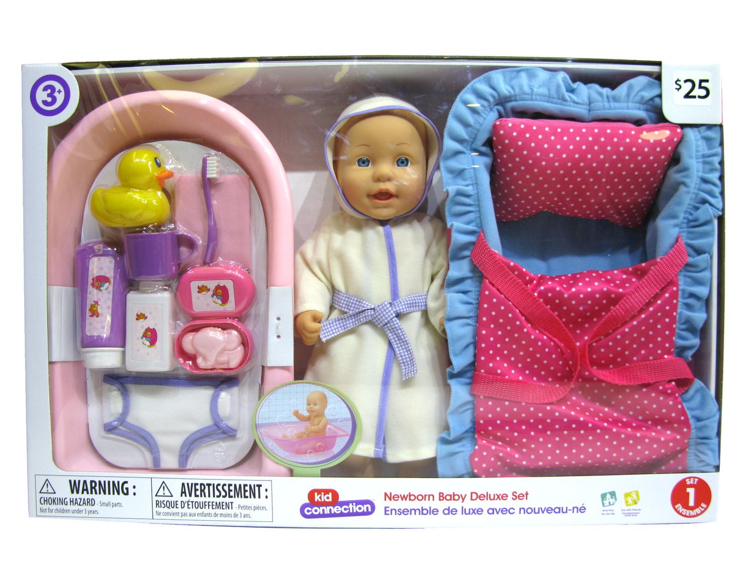 Kid connection 2025 baby doll set