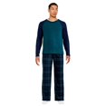 thumbnail image 1 of George Men's Microfleece Pajamas 2-Piece Set, 1 of 6