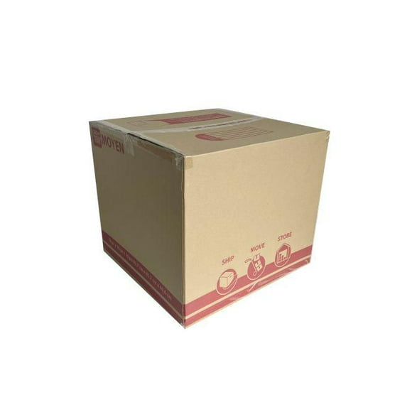 18x18x16 Cardboard Box, Load Capacity 32lbs