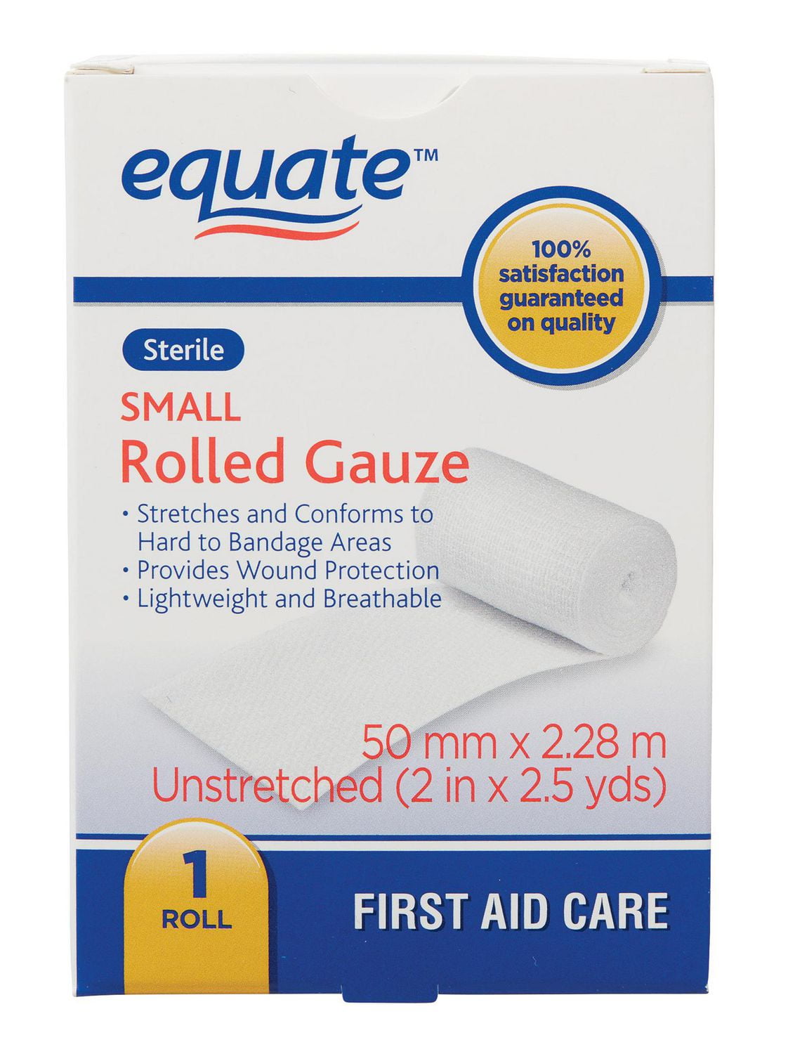Equate Small Rolled Gauze Walmart Canada