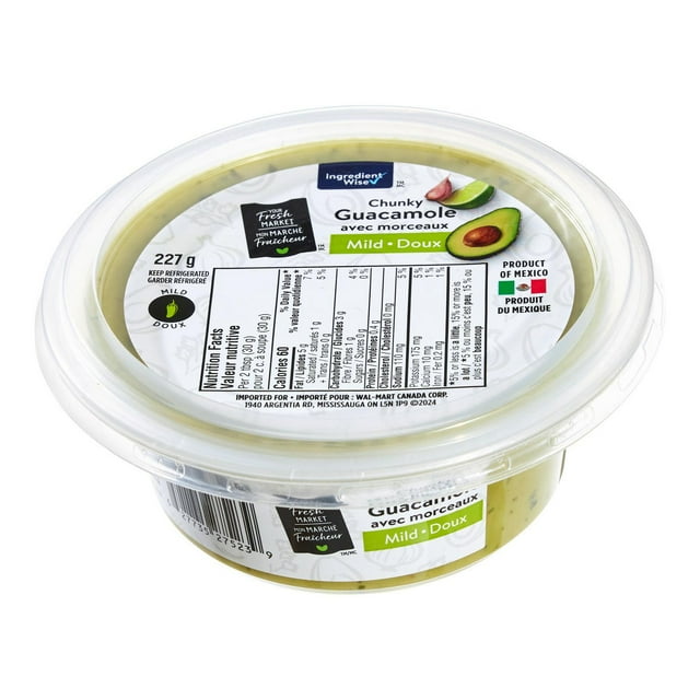 Your Fresh Market Mild Chunky Guacamole
