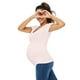 Lot de 2 t-shirts longueur tunique avec encolure en V Paisley Sky Maternité – image 2 sur 3
