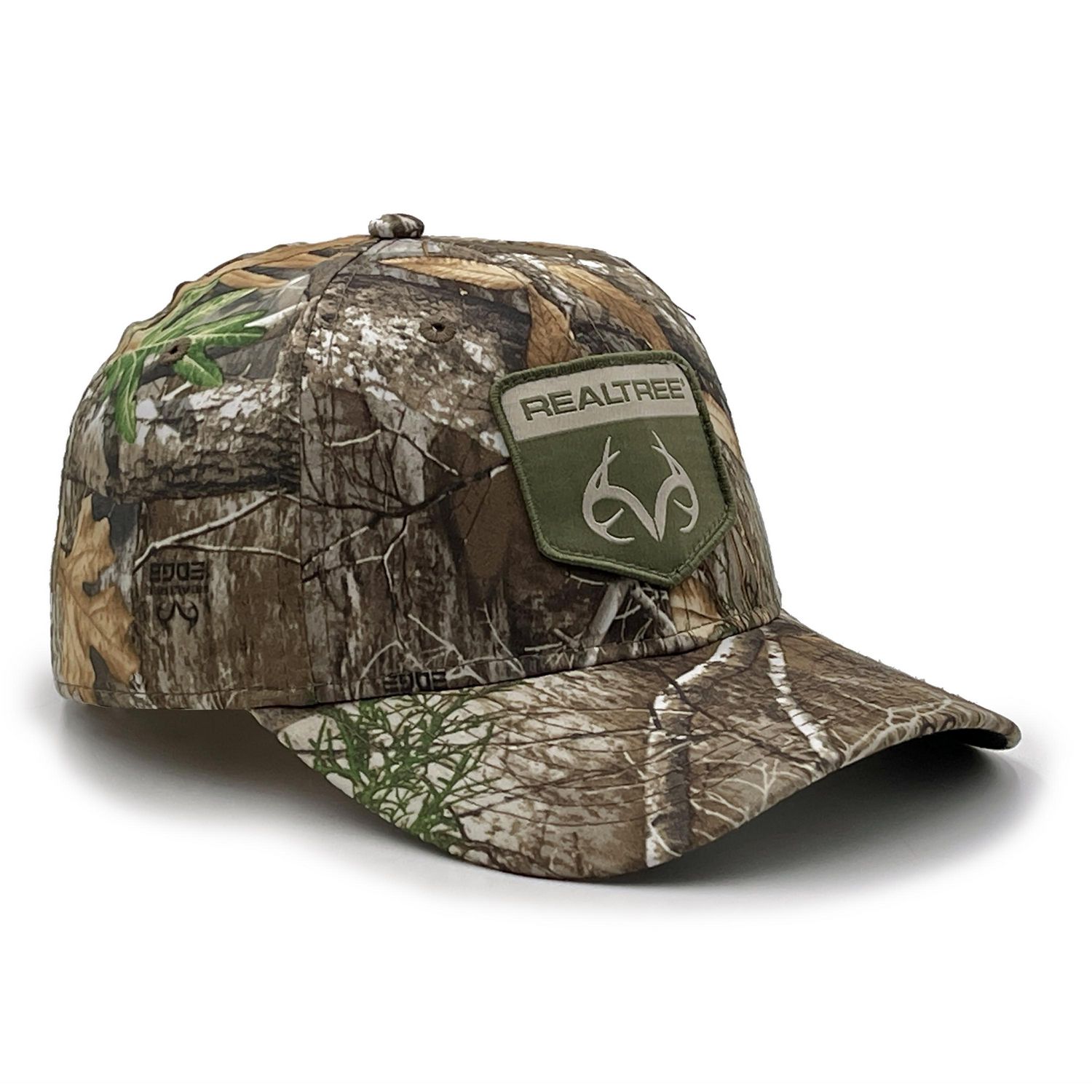 Realtree Lighted Hunting Structured Baseball Style Hat, Edge Camo, Adult 