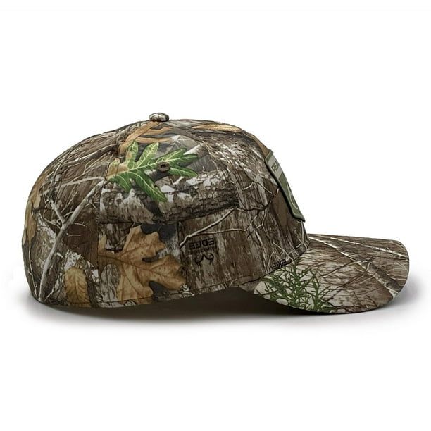 Realtree Hunting Structured Baseball Style Hat, Edge Camo, Small