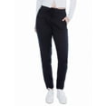 thumbnail image 1 of Jeaniologie ™ Ladies Mid Rise Pull on Jogger - Black, 1 of 5