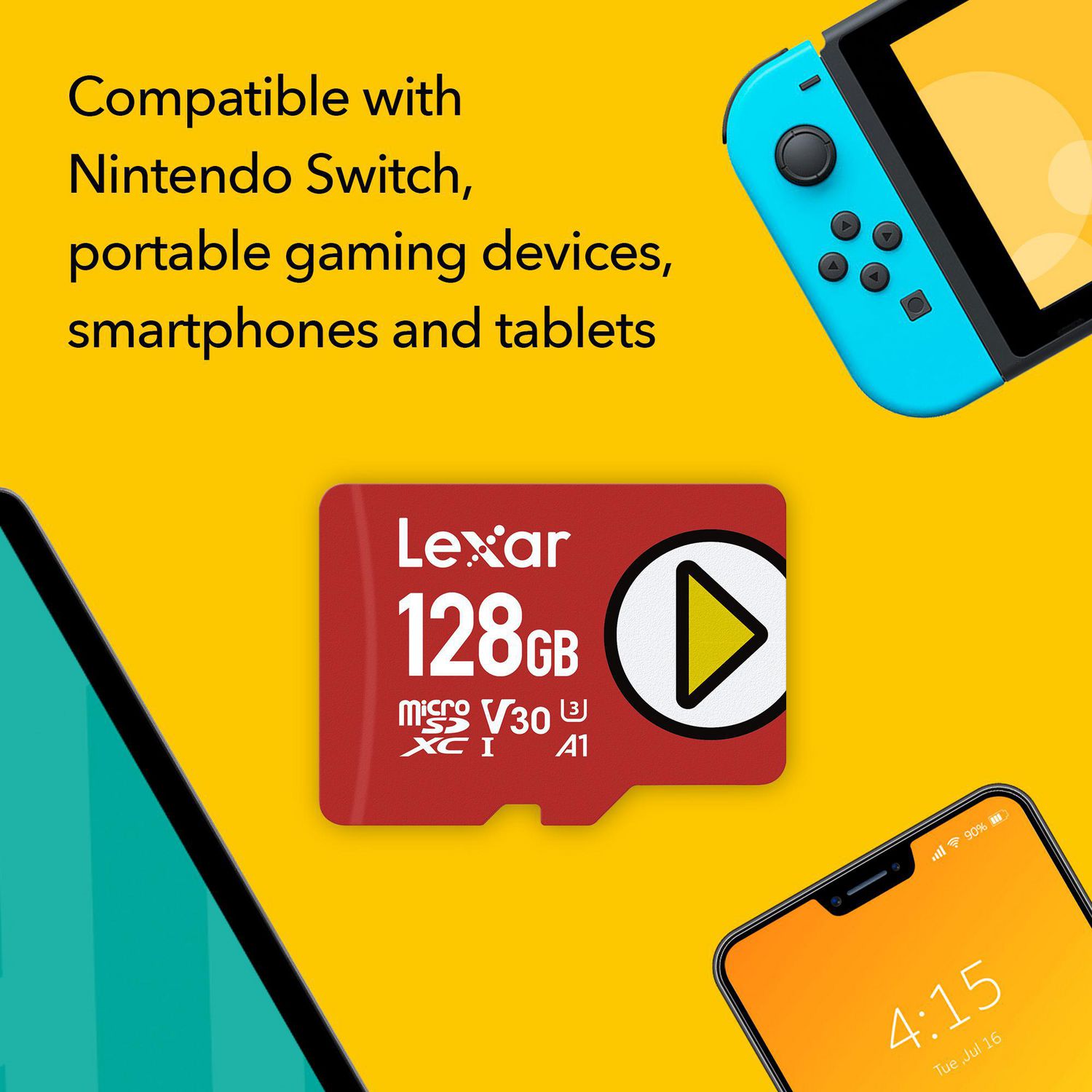 Lexar Play 128GB MicroSDXC Digital Memory Card - Walmart.ca