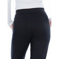 thumbnail image 5 of Jeaniologie ™ Ladies Mid Rise Pull on Jogger - Black, 5 of 5