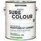 Rust-Oleum Sure Colour™ Peinture + Apprêt, Intérieur Semi-lustré, Coton Blanc 3,78L 3,78L – image 4 sur 4