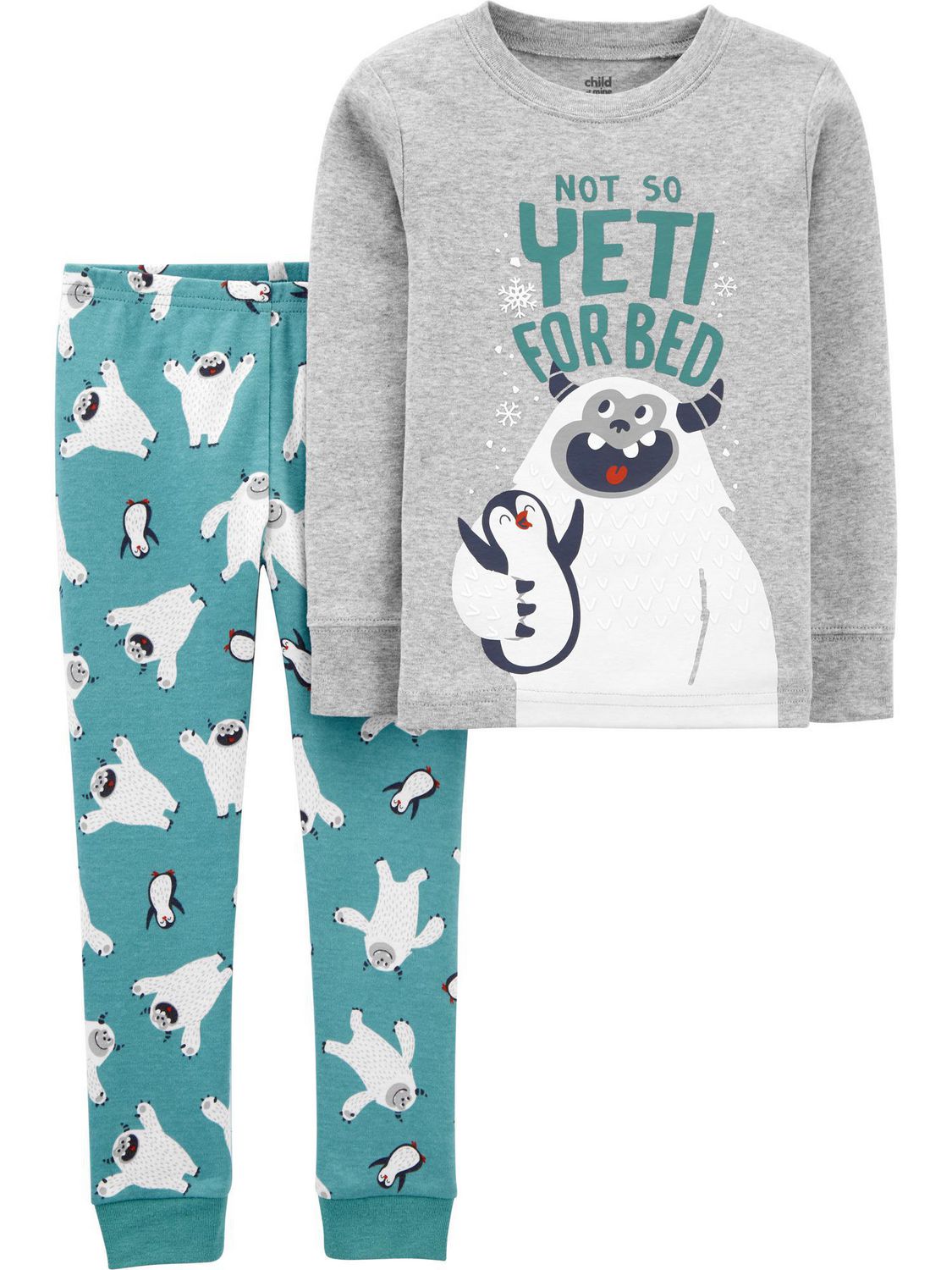 Child of Mine made by Carter's Toddler Boys' Cotton 2-Piece Pyjama