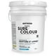 Rust-Oleum Sure Colour™ Peinture + Apprêt, Intérieur Coquille d'oeuf, Coton Blanc 18,9L 18,9L – image 5 sur 5