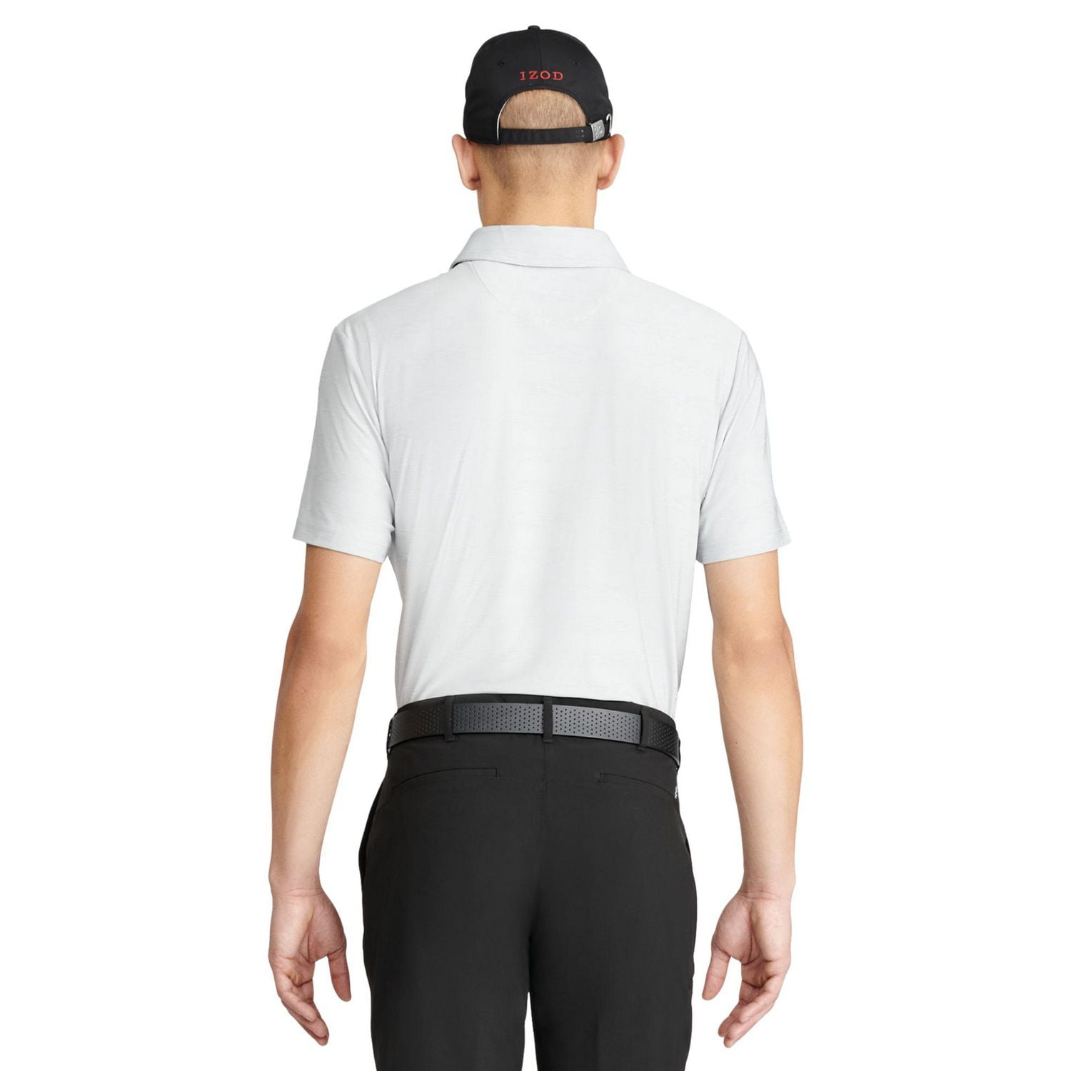 IZOD MENS SHORT SLEEVE GOLF STRIPE POLO
