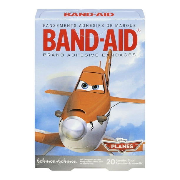 Band-Aid Pansements déco adhésifs assortis Disney-Pixar Planes