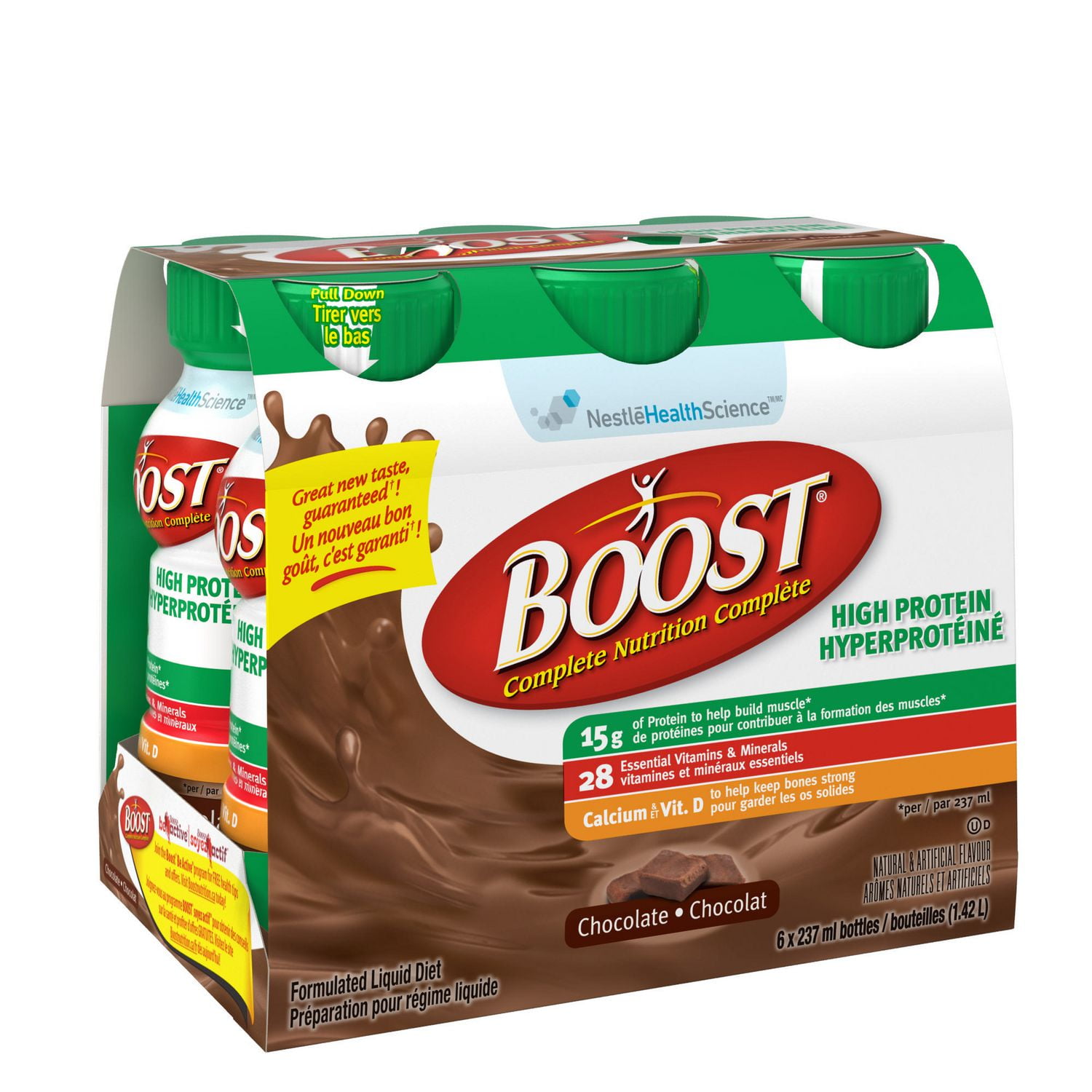 Boost® High Protein Chocolate Formulated Liquid Diet Walmart Canada