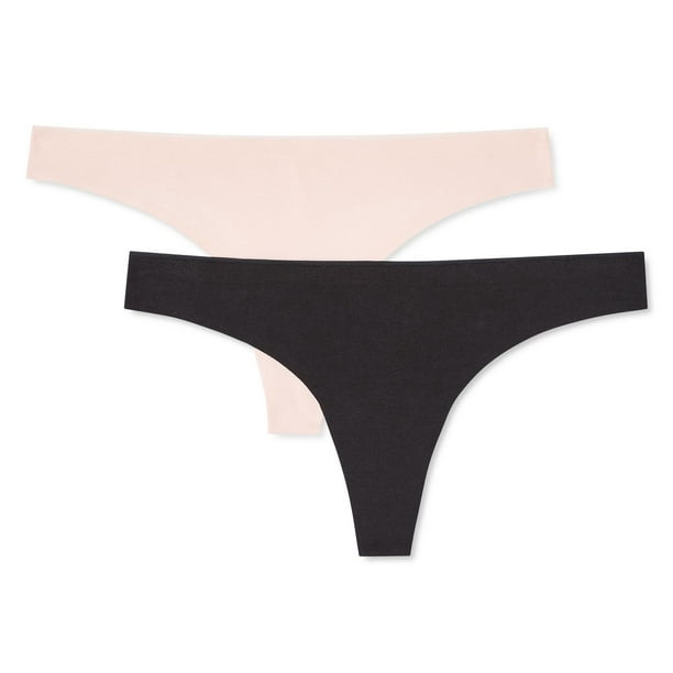 George Women's Thong 2-Pack, Sizes S-XL 