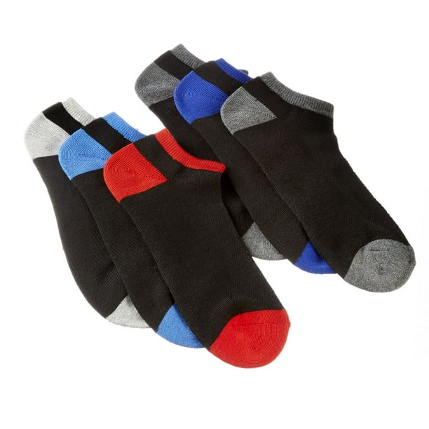 Athletic Works Men's Ankle Socks, 24 Pack 