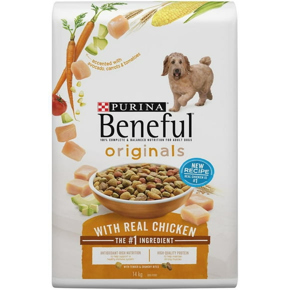 Beneful Originales avec Vrai Poulet, Nourriture Sèche pour Chiens