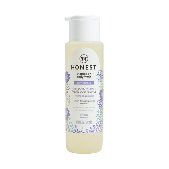 The Honest Company Shampooing et nettoyant pour le corps (18 oz) - Lavande vraiment calmante 18 fois