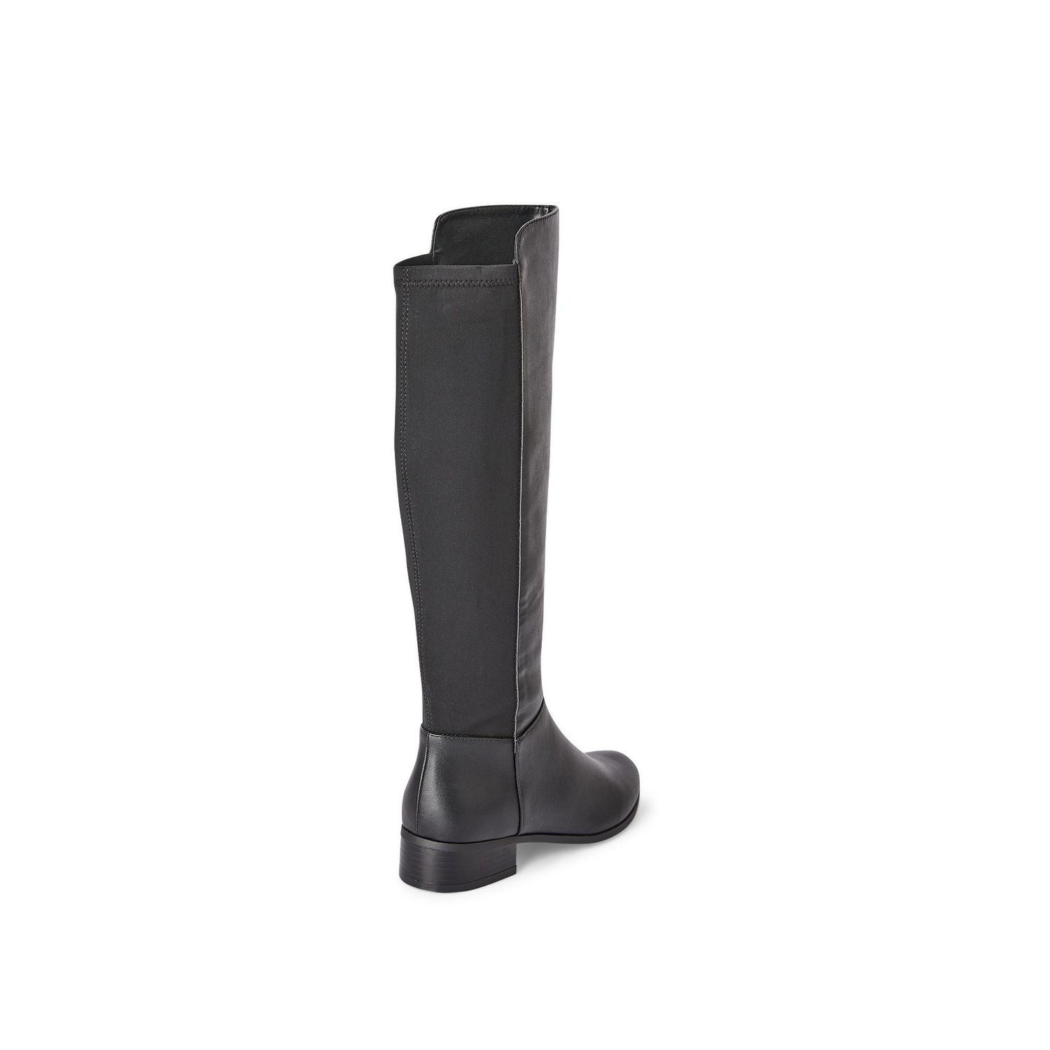 Walmart black knee high boots sale