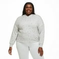 thumbnail image 1 of George Plus Women's Hooded Sleep Top, 1 of 6