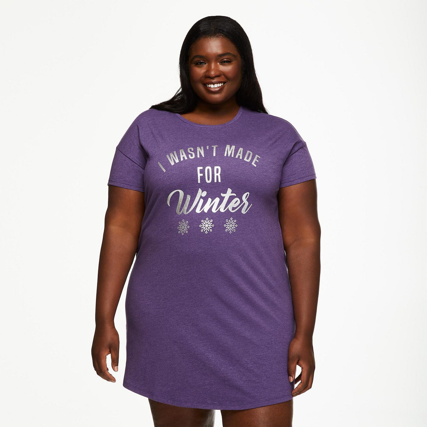 George Plus Women's Short Sleeve Nightshirt