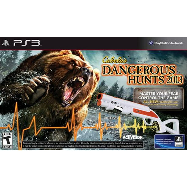 Cabela's Dangerous Hunts 2013 W/Gun pour Playstation 3