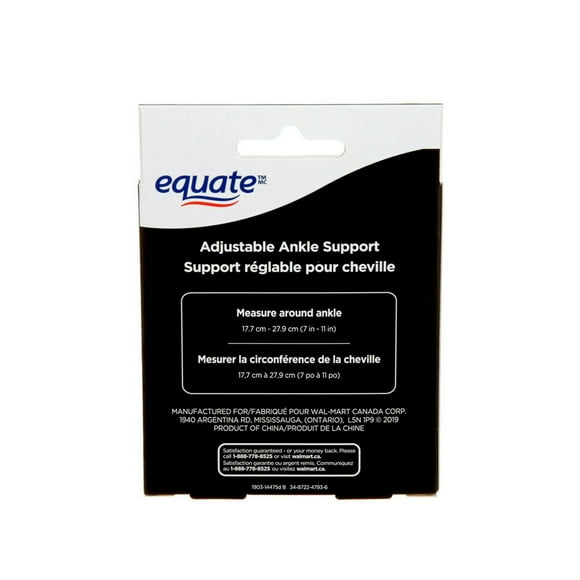 Equate(Tm/Mc) Ankle Support 37090WMCA, Adjustable