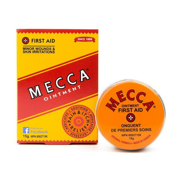 Mecca Ointment for minor wounds & skin irritations 15g, 15g