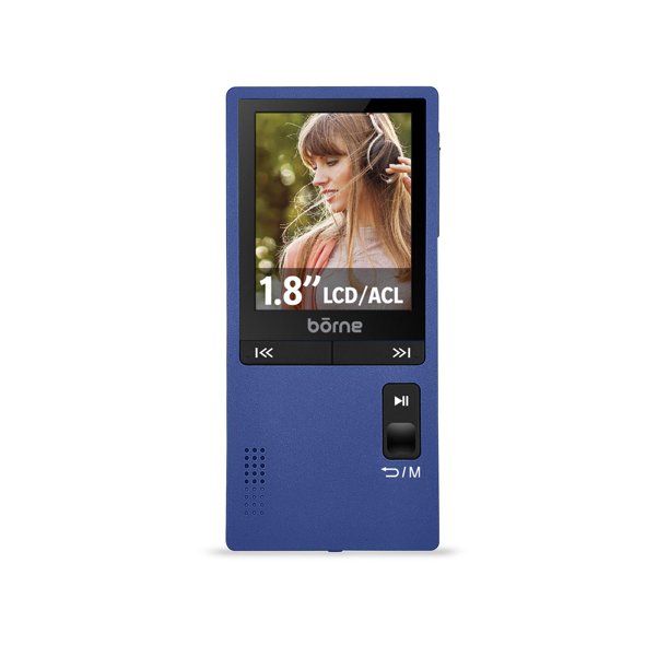 Borne 8GB Video MP3 Player Blue Walmart.ca