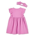 thumbnail image 2 of Ensemble 2 pièces avec robe à volants George pour petites filles, 2 of 2
