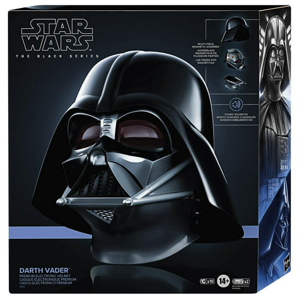 Hasbro Casque électronique Dark Vador de luxe, collection Star Wars The  Black Series