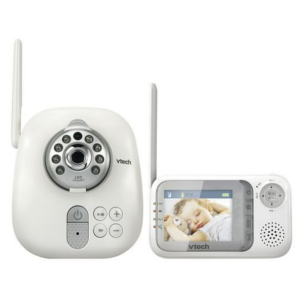 Moniteur vidéo de bébé 1080p intelligent Wi-Fi de 5 po doté d'une caméra  HD, d'une veilleuse intégrée et d'une, caméra, blanc RM5754HD de Vtech -  Notre exclusivité